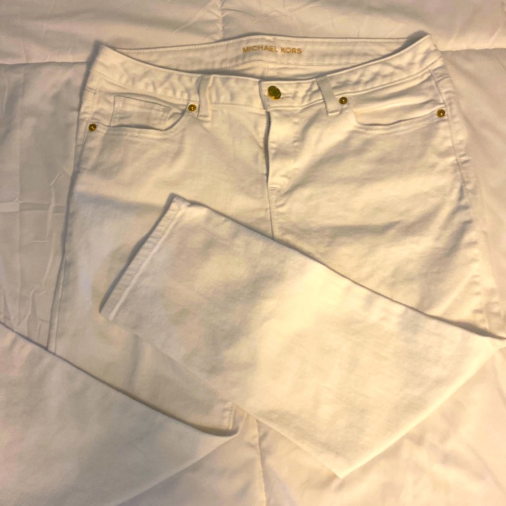Michael Kors White Jeans